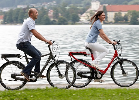 Le vélo électrique avec sécurité