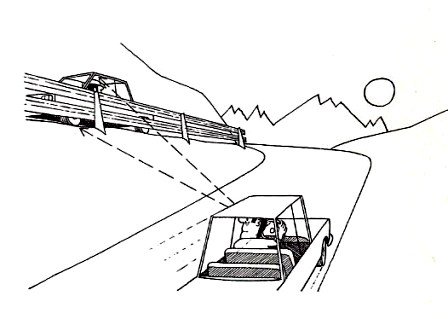 La conduite dans les cols de montagne