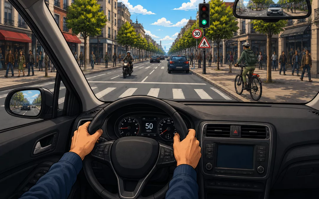La maîtrise du regard en conduite : la technique pour anticiper tous les dangers