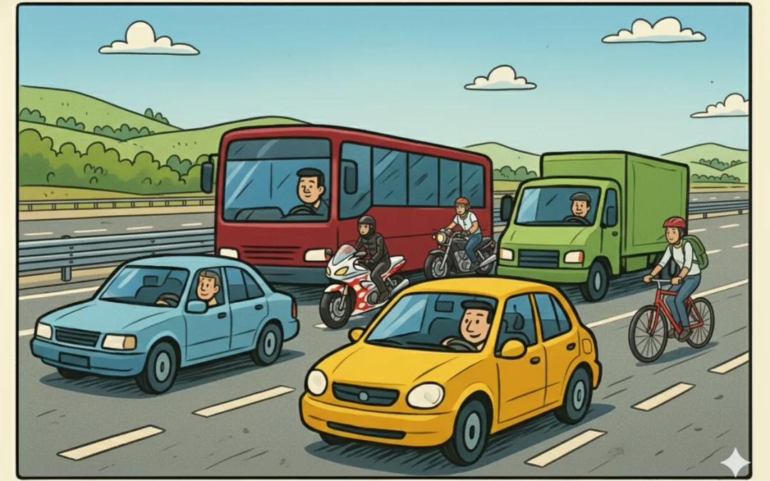 le comportement dans le trafic