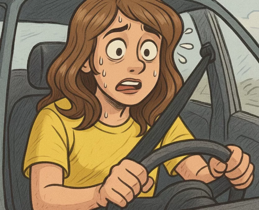 la nervosité chez les élèves conducteurs