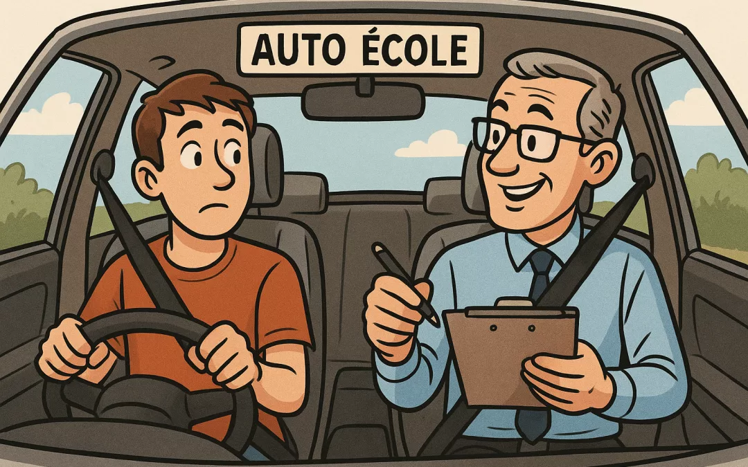 une structure pour une leçon de conduite