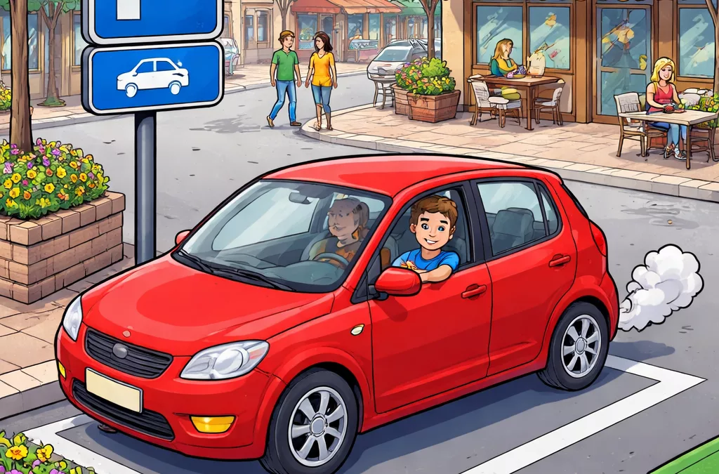 rester seul pour manœuvrer son véhicule