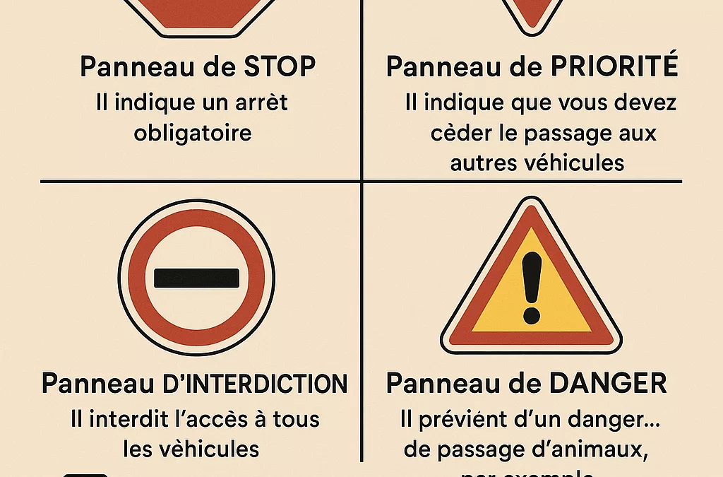 La signalisation plane dans la circulation