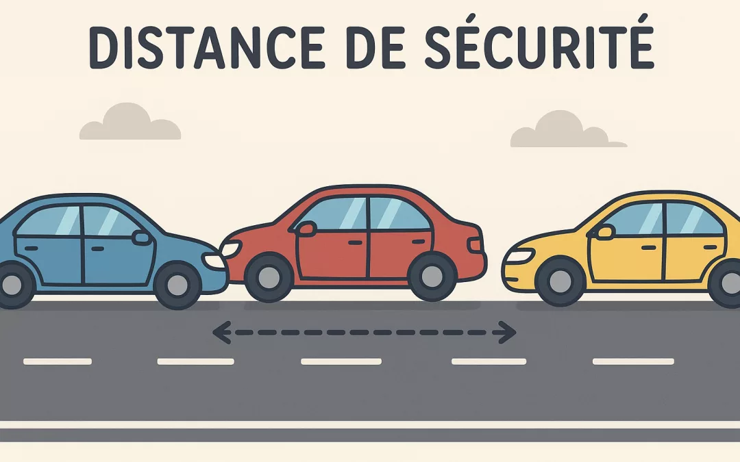 respecter les distances de sécurité en conduisant