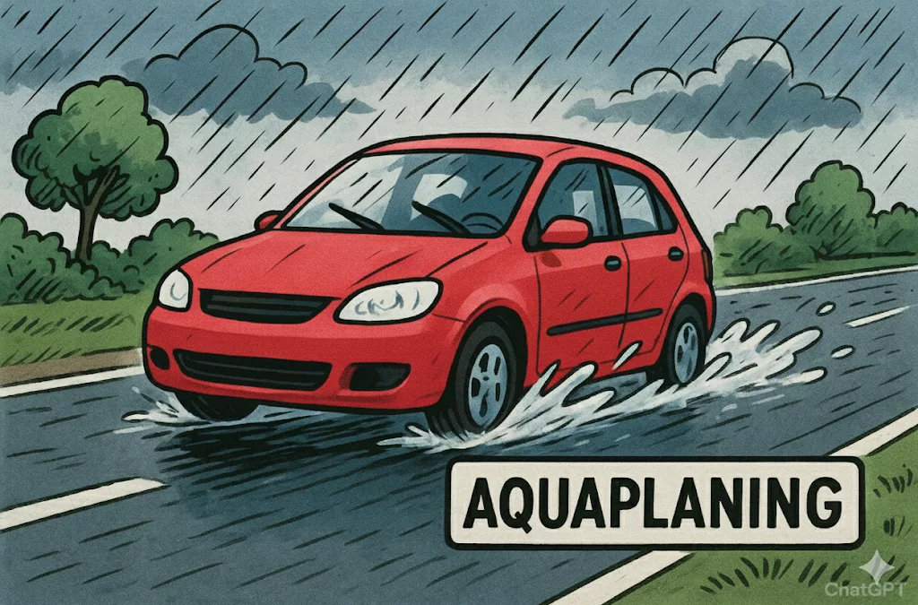 La conduite sous la pluie