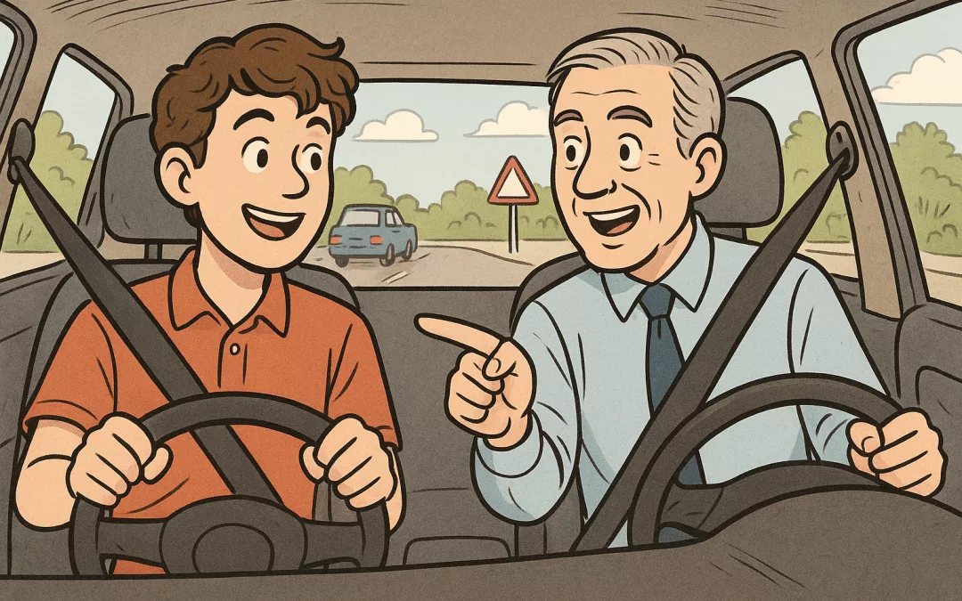 Les étapes pour un élève apprenant à conduire