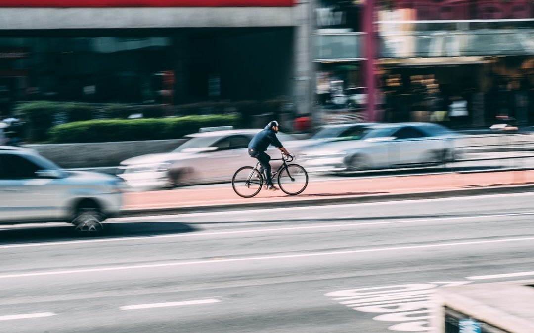 les cyclistes sont en danger