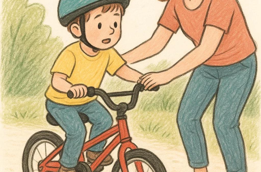 apprendre à faire du vélo aux enfants