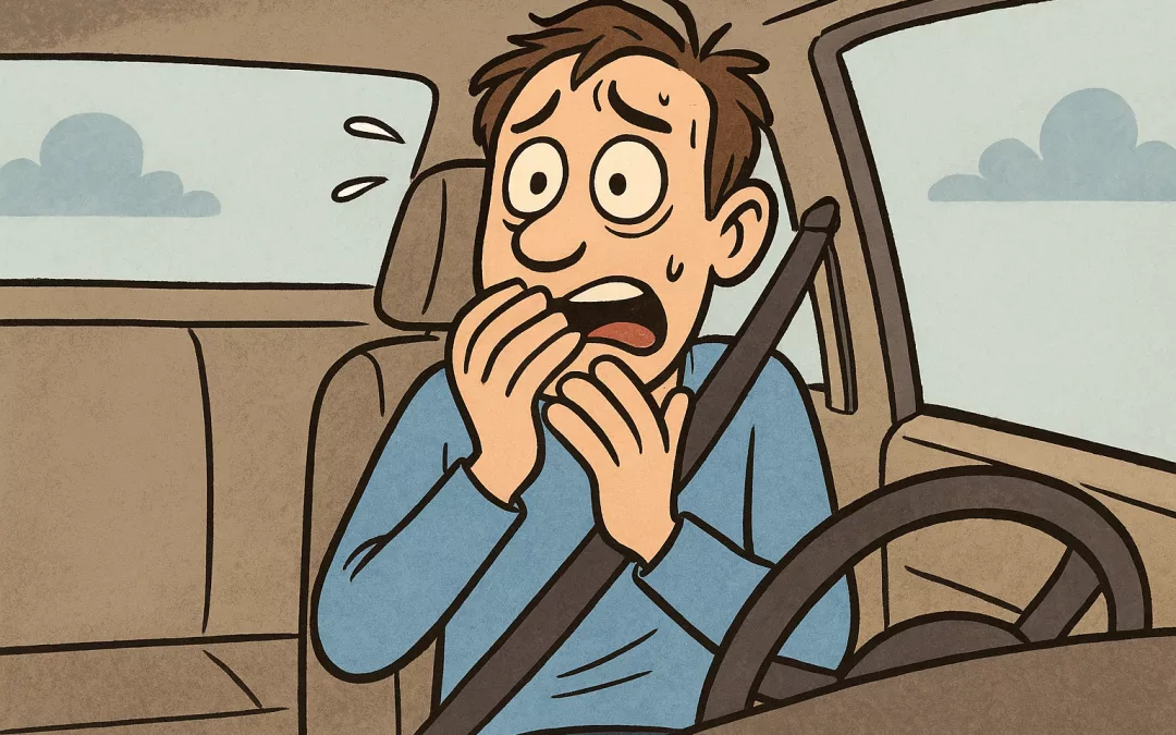 surmonter la peur du passager en voiture
