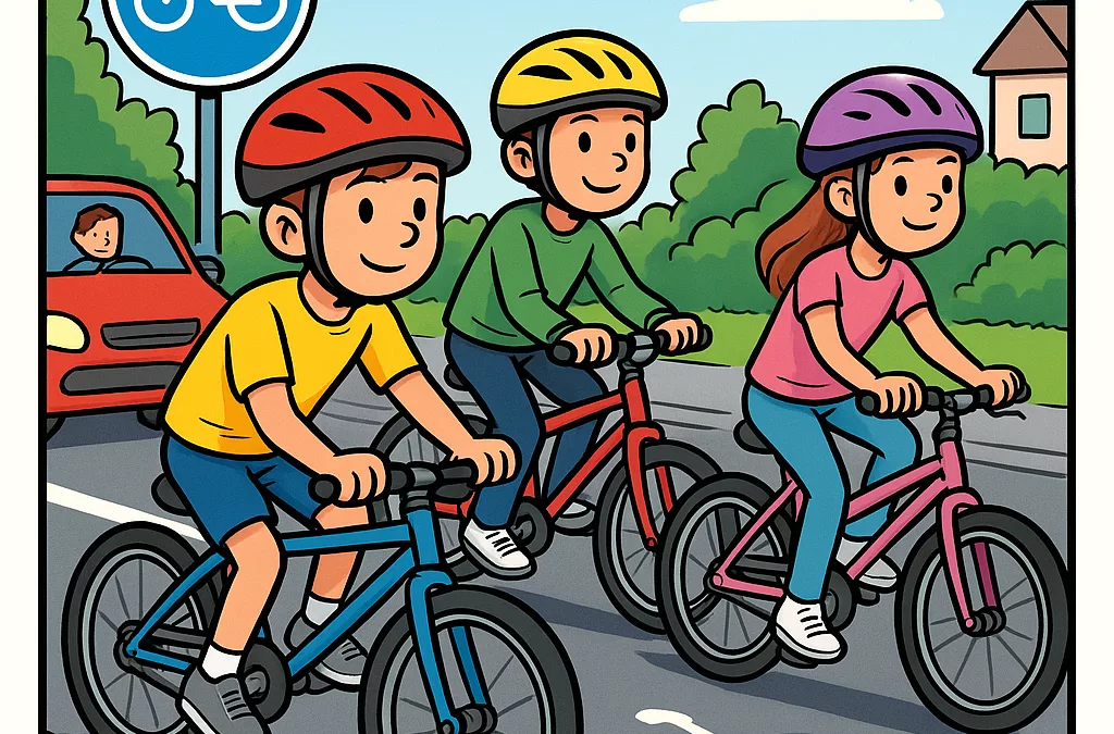 rendre le vélo amusant pour les enfants