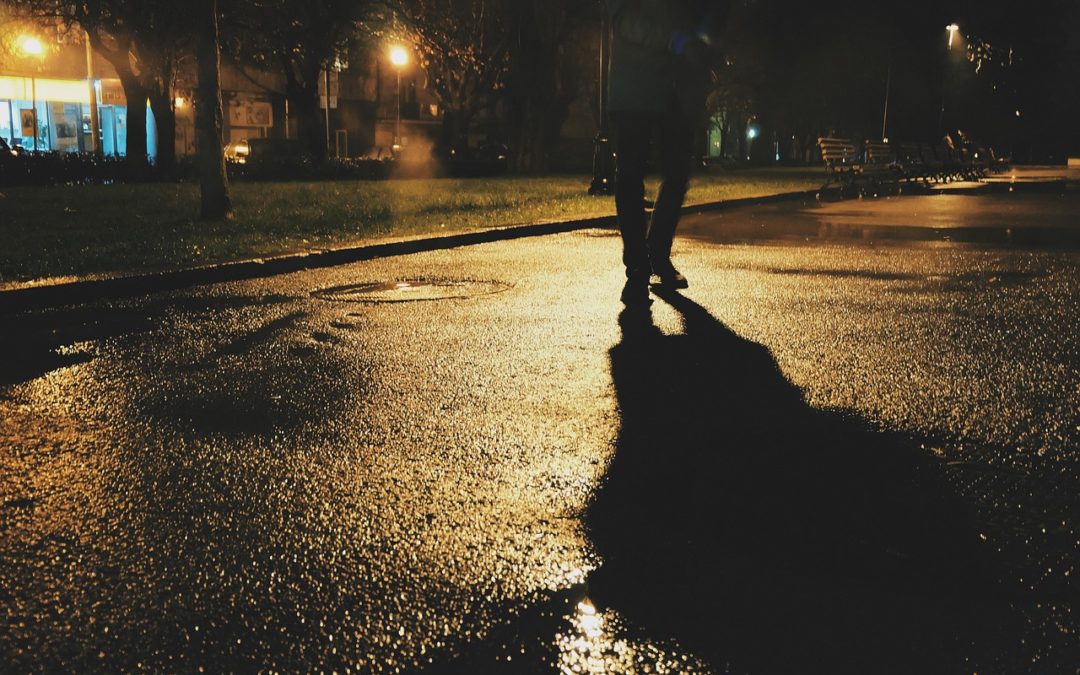 les piétons doivent être visible dans la nuit
