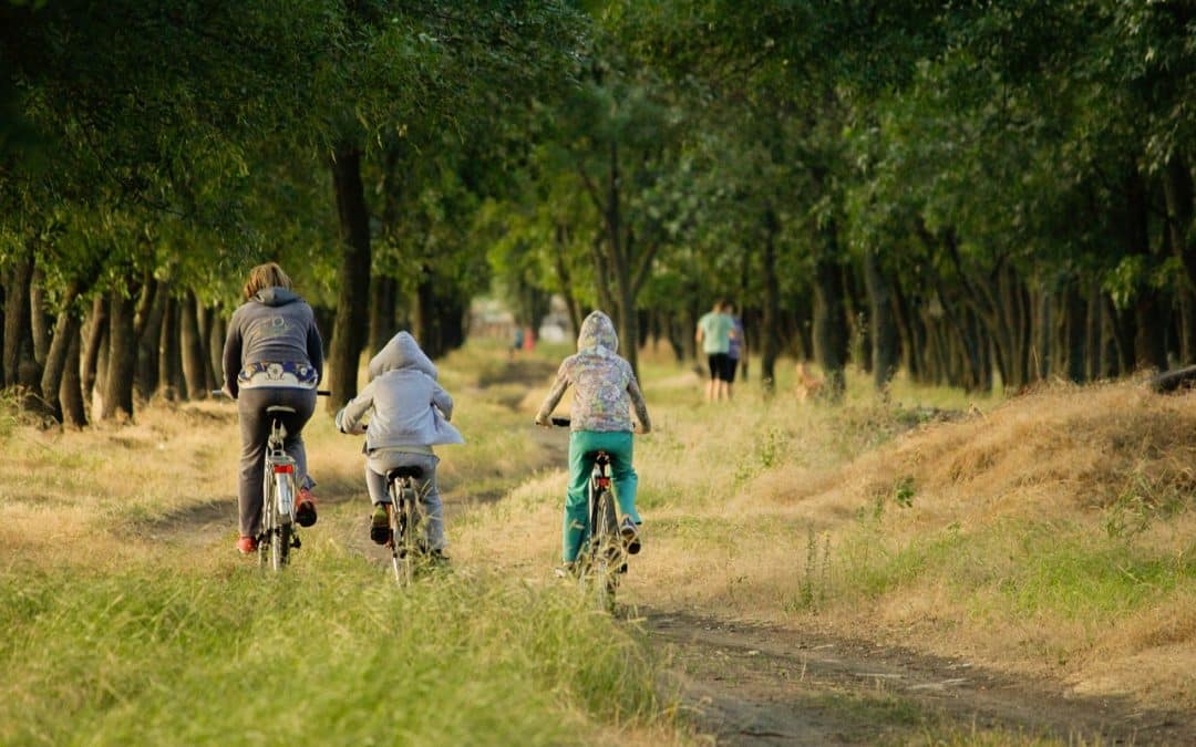 comment se déplacer en vélo avec des enfants