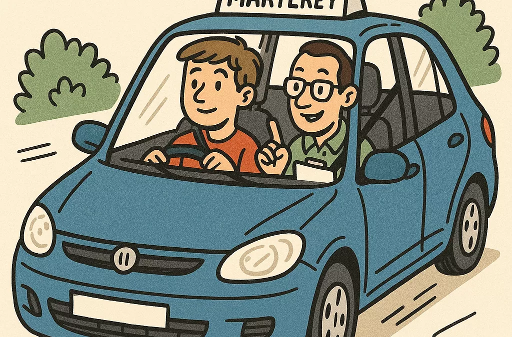 ajuster son regard naturellement à la conduite