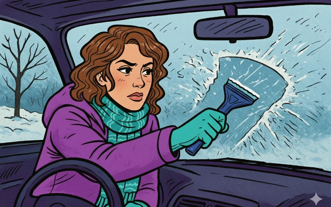 comment dégivrer les vitres des voitures