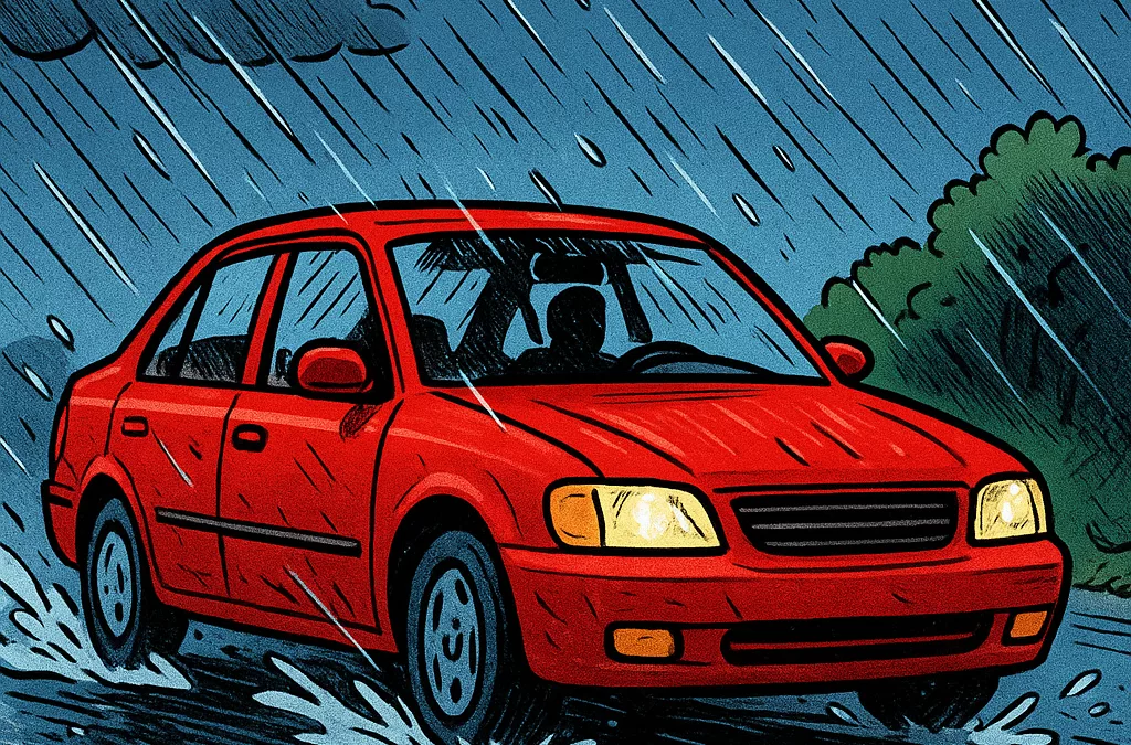 conduire malgré les conditions météorologiques