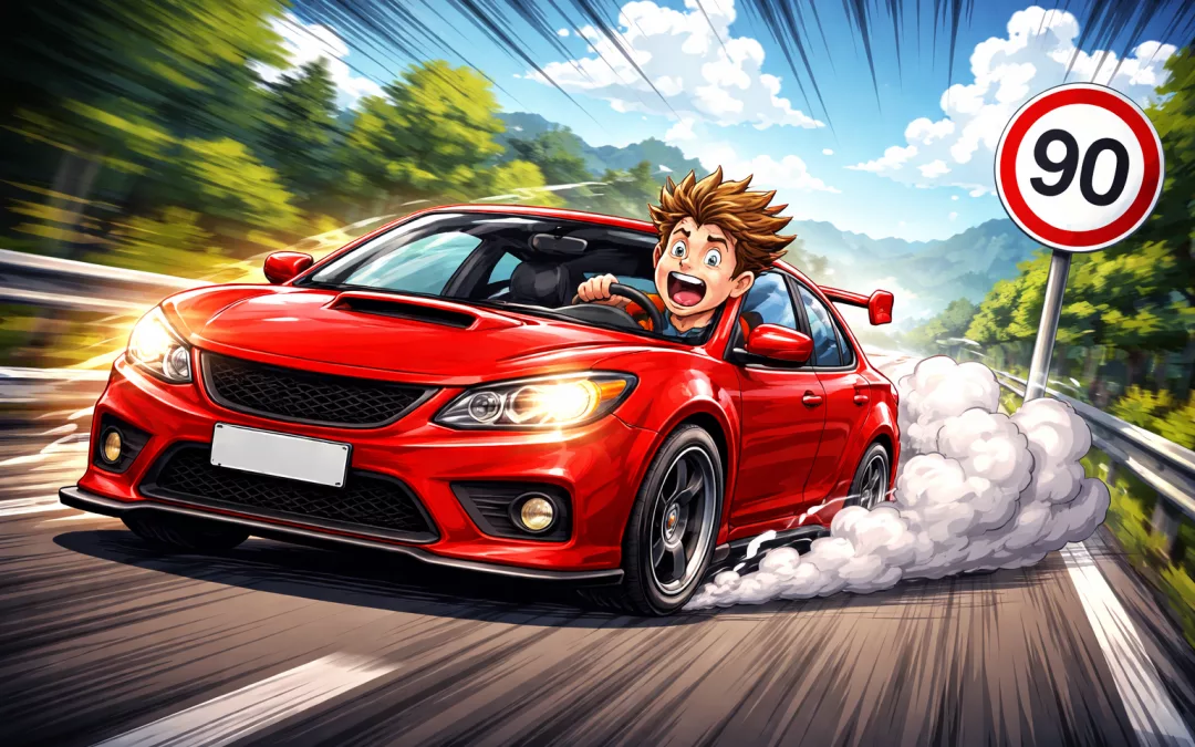 les conséquences de la vitesse excessive sur la route