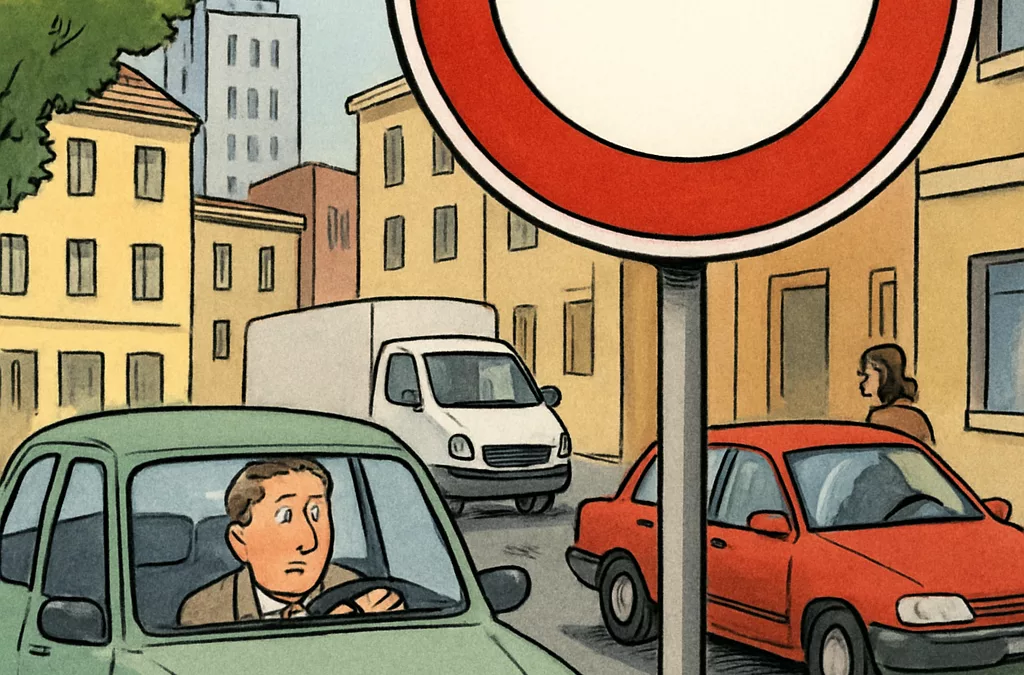 une interdiction de circuler