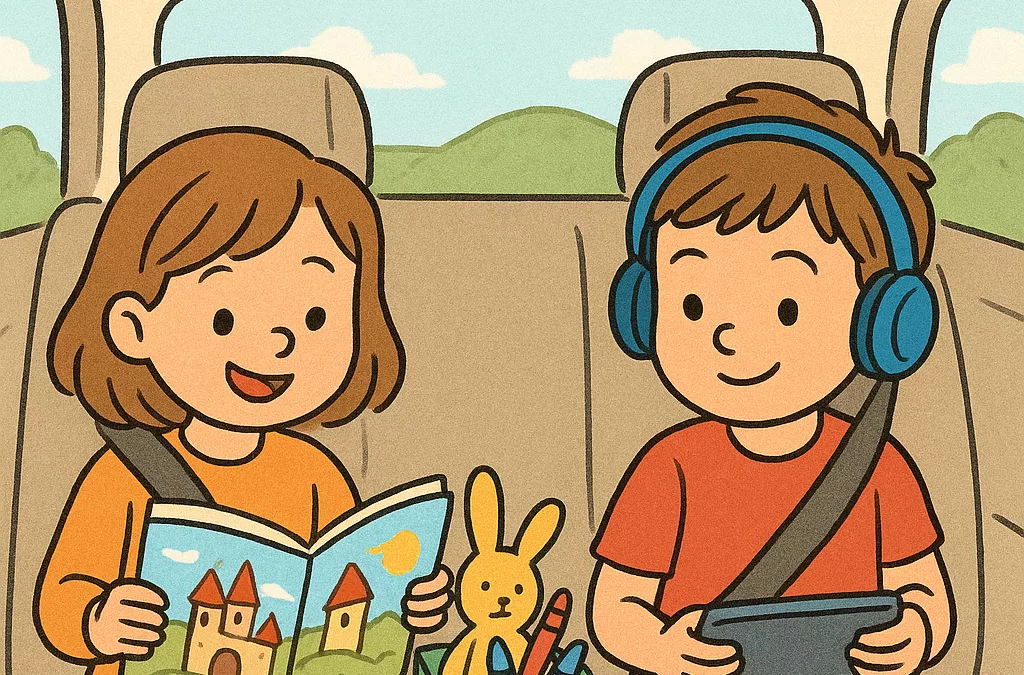 Comment occuper les enfants lors de long trajet ?