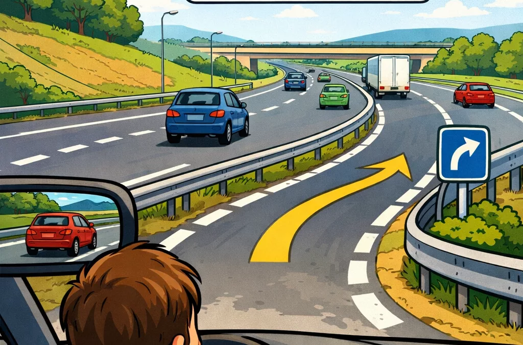 comment rentrer sur une autoroute