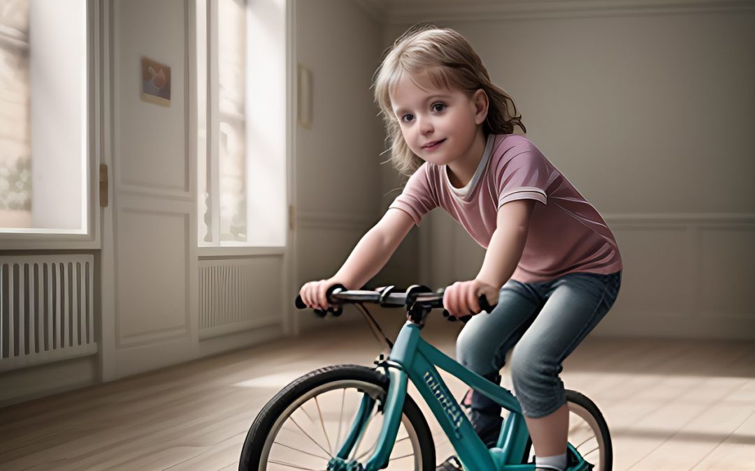 pratiquer le vélo avec des enfants