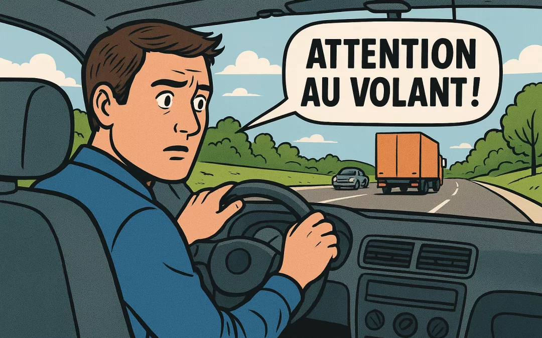 comment être plus attentif sur la route