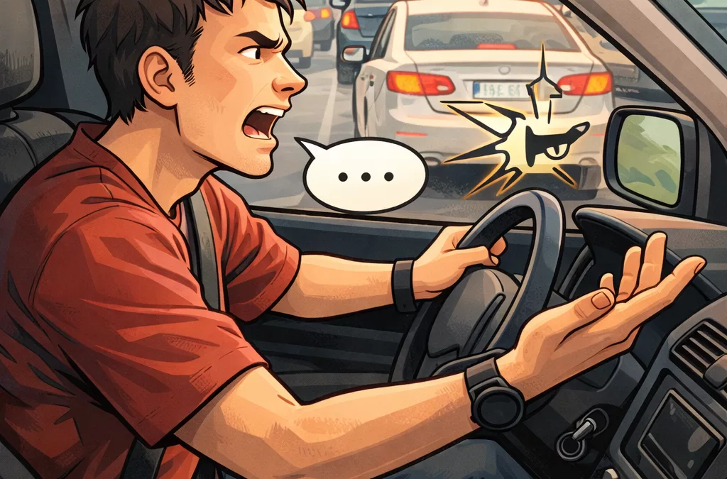 gérer l'agressivité au volant sur la route