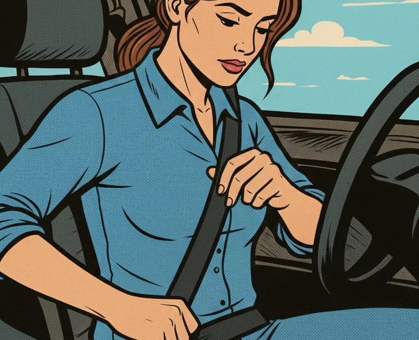 le port de la ceinture de sécurité