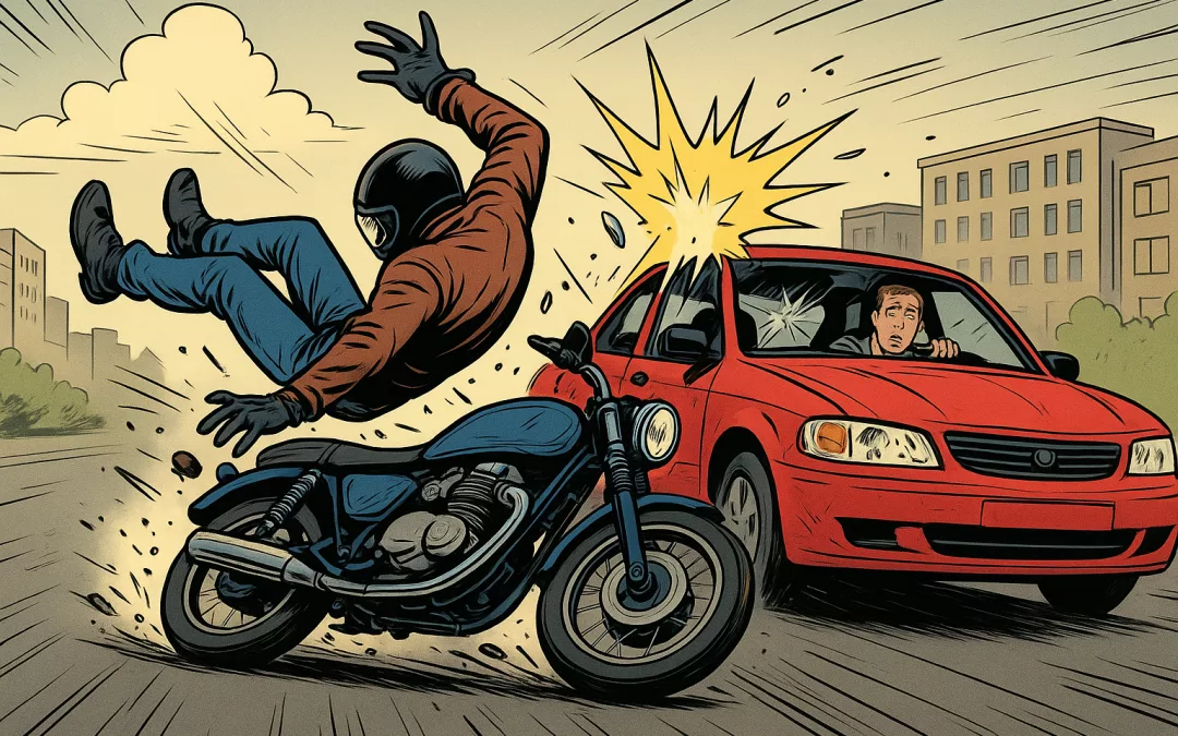 porter un gilet de sécurité lors d'un accident