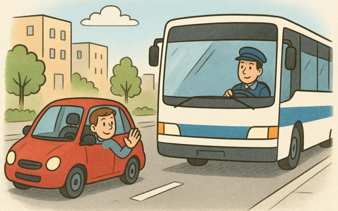 le comportement envers les transports en commun