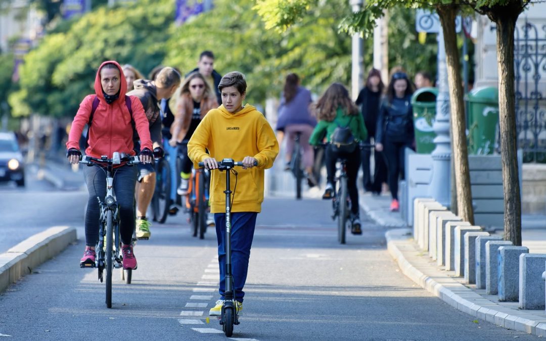 Le danger des trottinettes sur la route