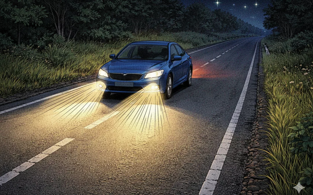 les règles pour un bon éclairage de la voiture