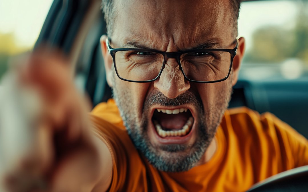 éviter le comportement agressif en voiture
