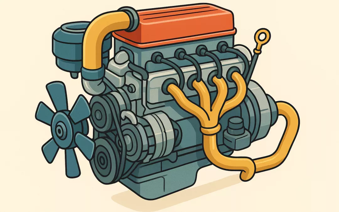 Les composants essentiels du moteur de voiture