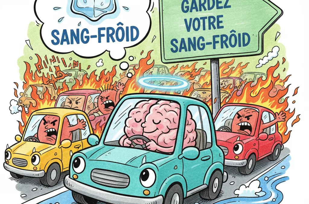 garder son sang-froid en conduisant