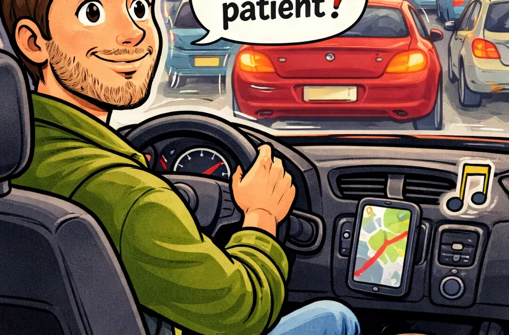 la patience est une vertu précieuse sur la route