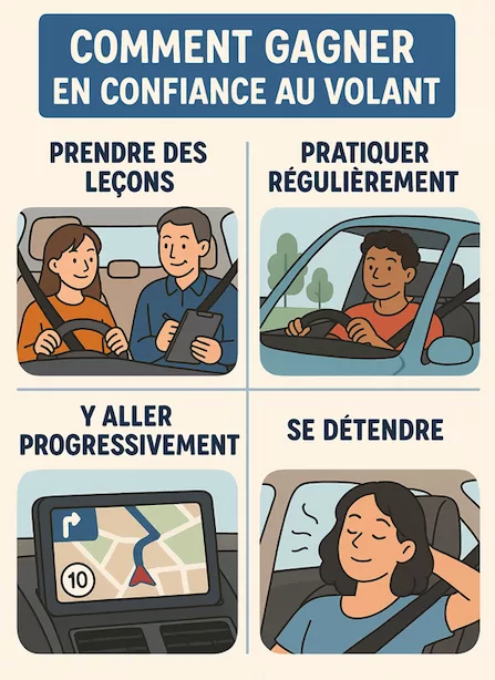 Améliorer sa confiance au volant