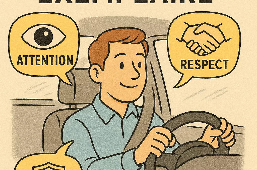 Les qualités pour devenir un conducteur exemplaire