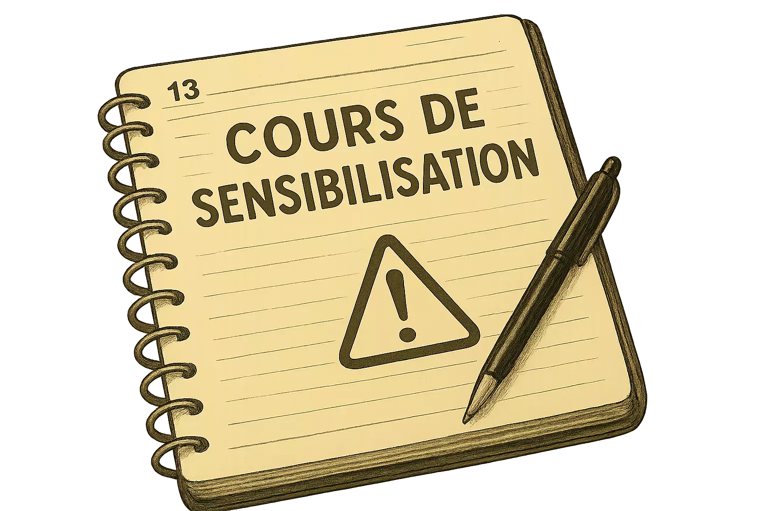 agenda des cours de sensibilisation
