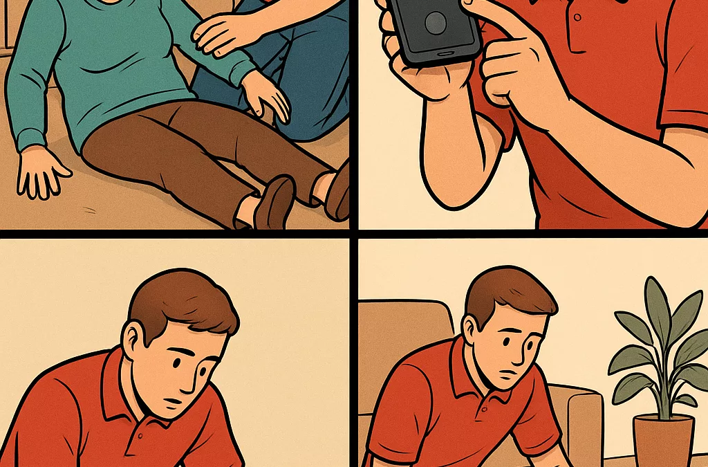 Premiers secours en cas de chute à domicile