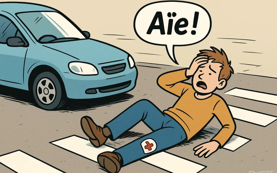 Soigner une blessure après un accident de la route