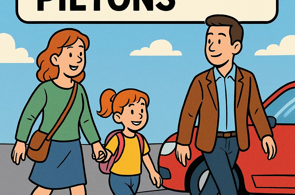 Les dangers à éviter en traversant la route
