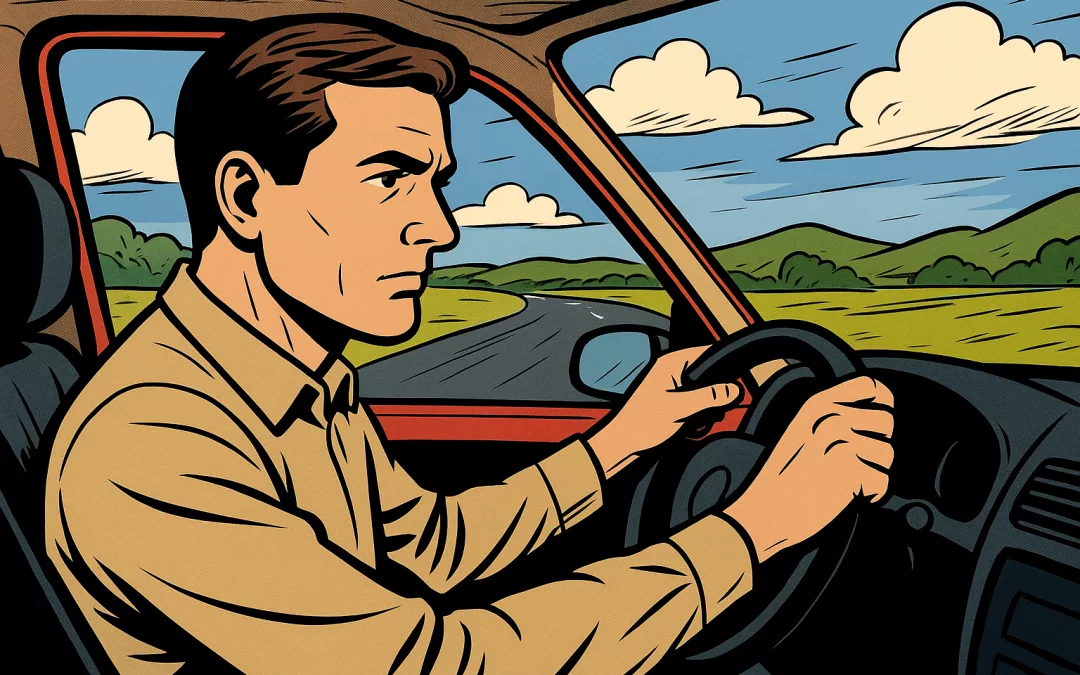le regard influence votre conduite au volant