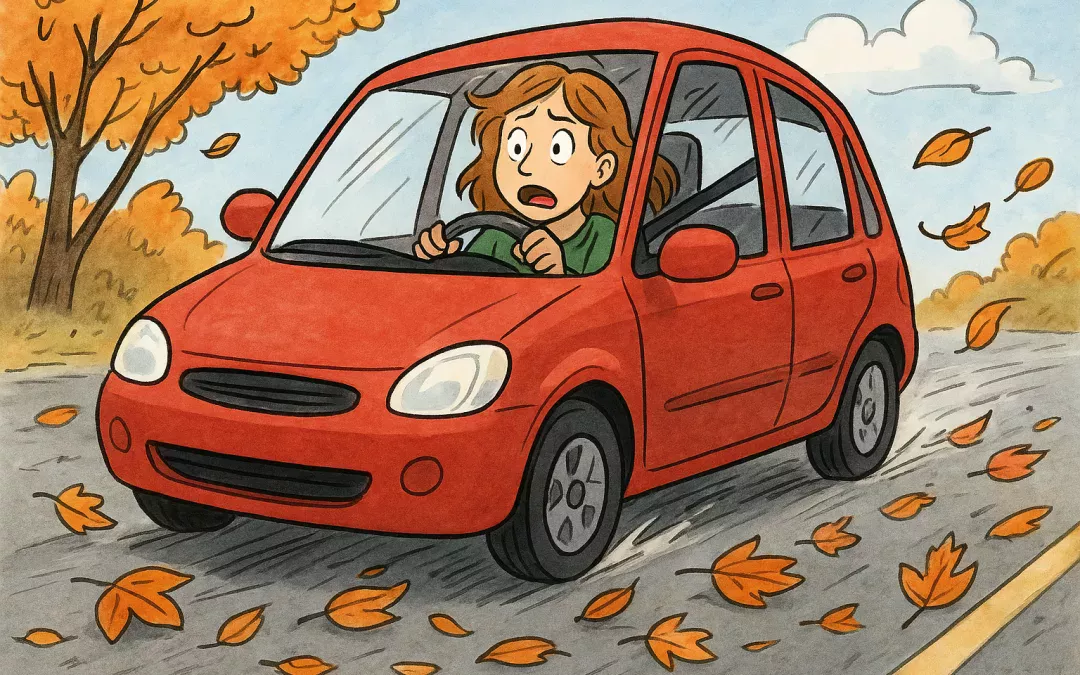 Gérer les risques liés aux feuilles mortes sur la route