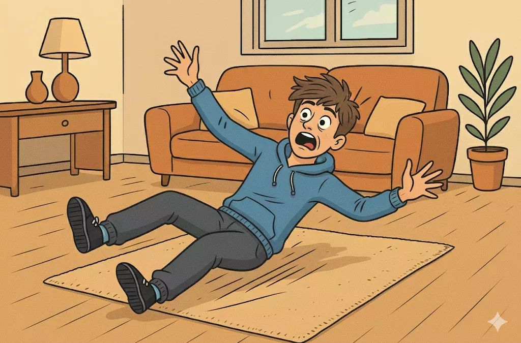 prévenir les chutes des enfants à la maison