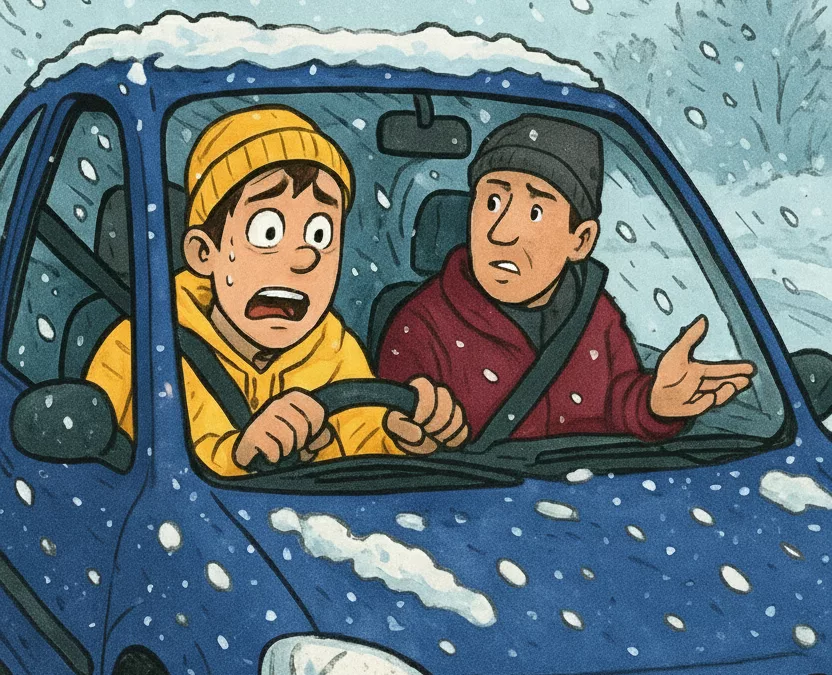 Une conduite sécuritaire sur la neige