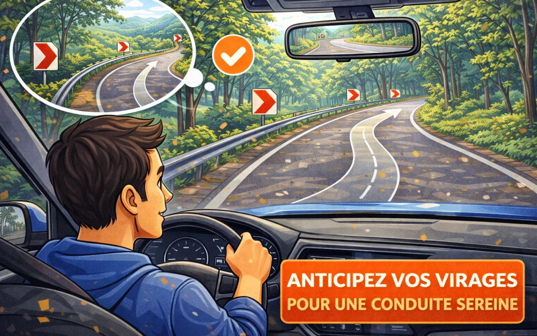 Anticiper les virages pour une conduite sereine : la méthode AEM