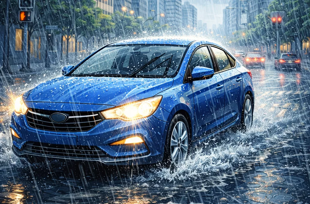 Nos astuces pour conduire sous la pluie verglaçante