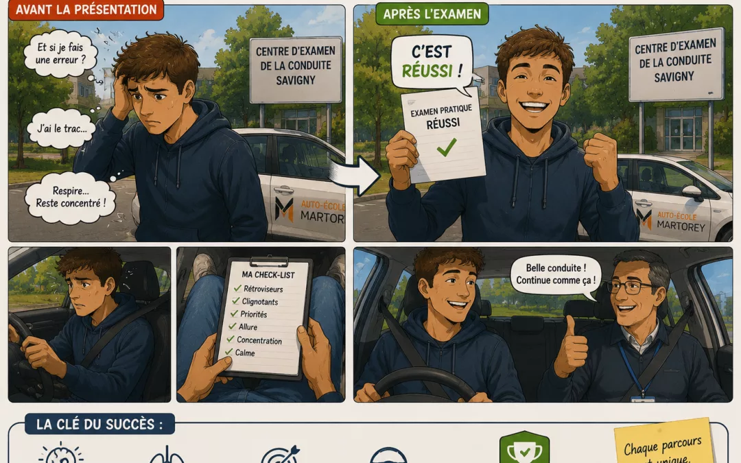 Stress avant l’examen de conduite à Lausanne : nos solutions pour réussir sereinement